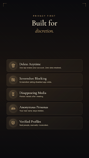 Shringara — Privacy Features